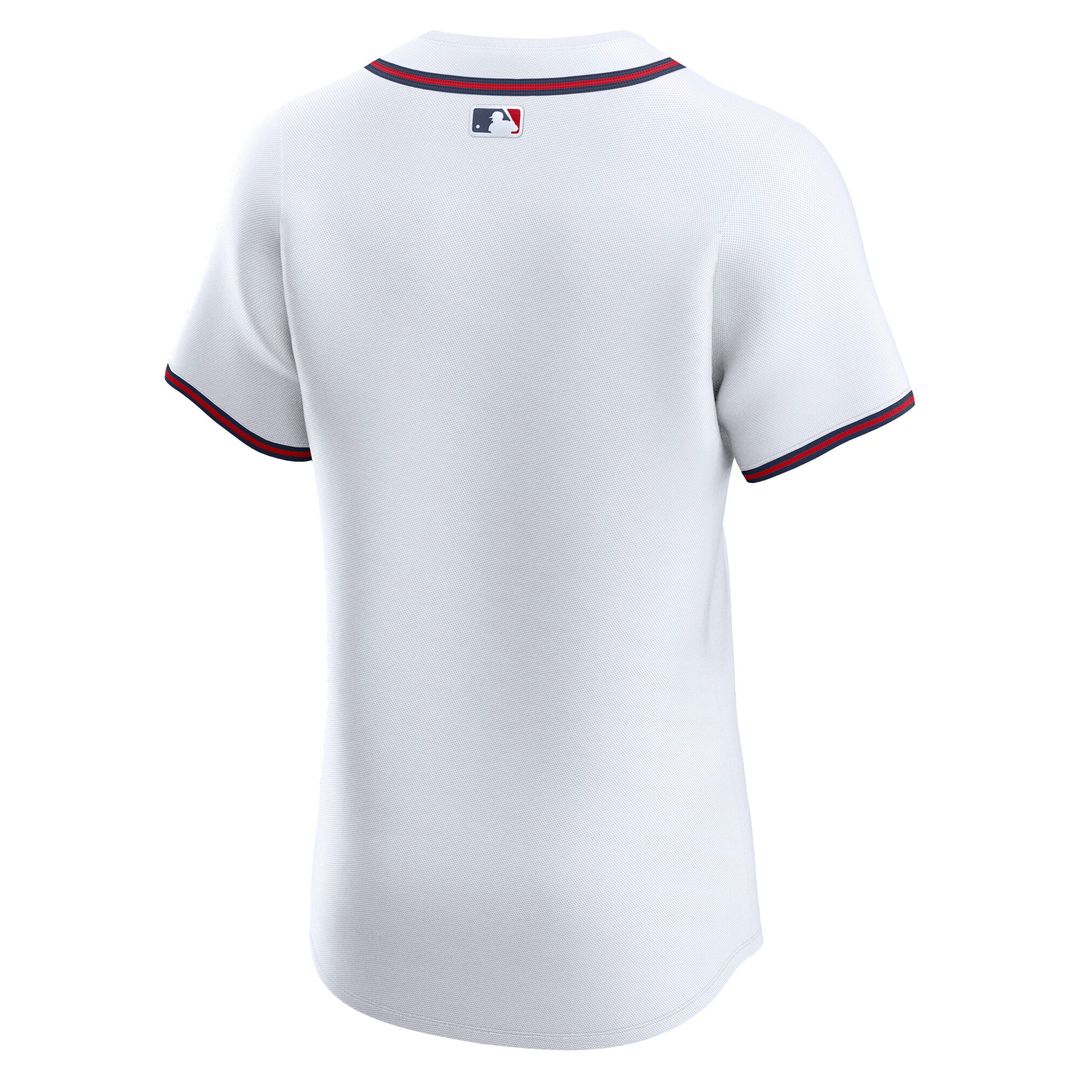 Atlanta Braves Nike Home Elite Jersey - White
