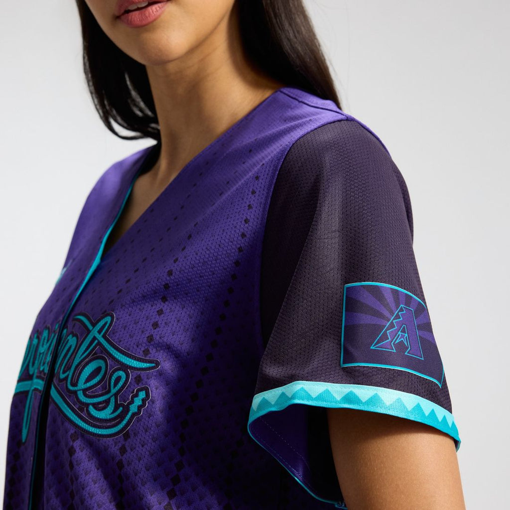 Arizona Diamondbacks Corbin Carroll Nike Women's 2025 City Connect Limited Player Jersey - Purple