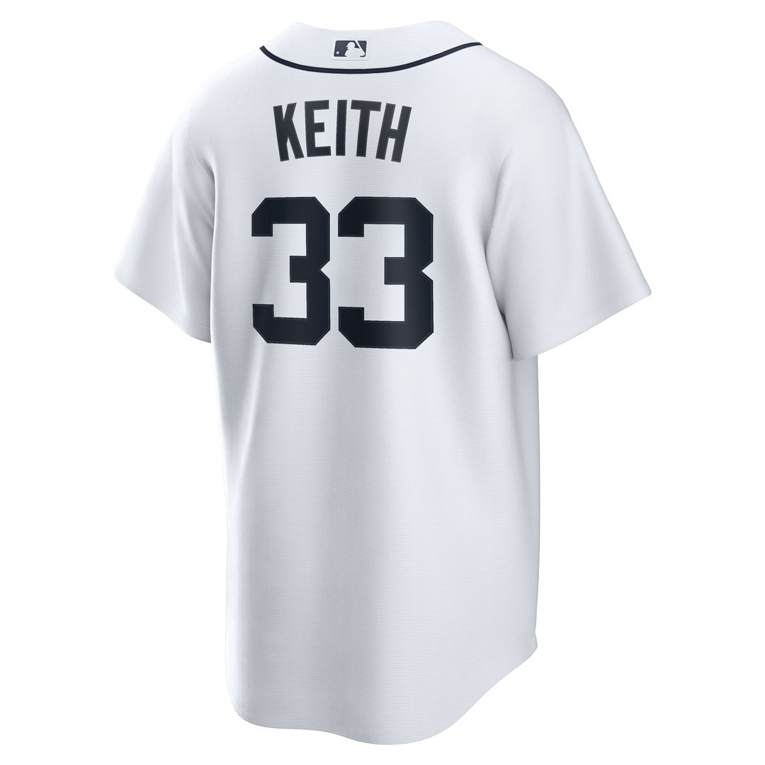 Detroit Tigers Colt Keith Nike Home Replica Jersey - White