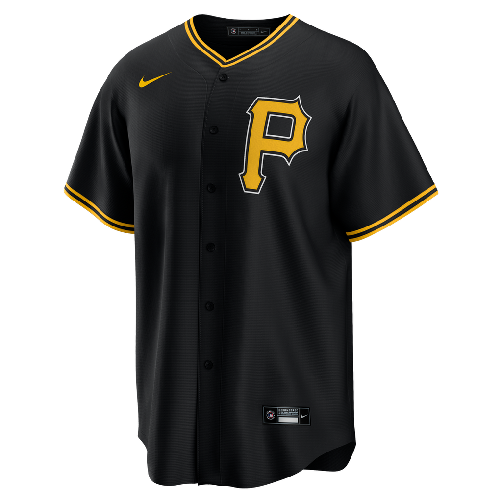 Pittsburgh Pirates Nike Alternate Replica Team Jersey - Black