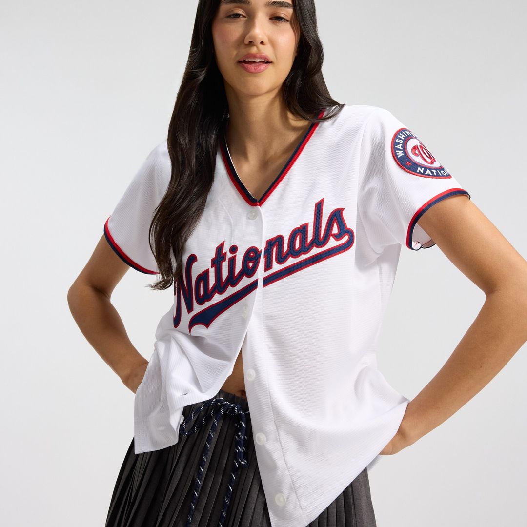 Washington Nationals CJ Abrams Nike Women's Home Replica Player Jersey - White