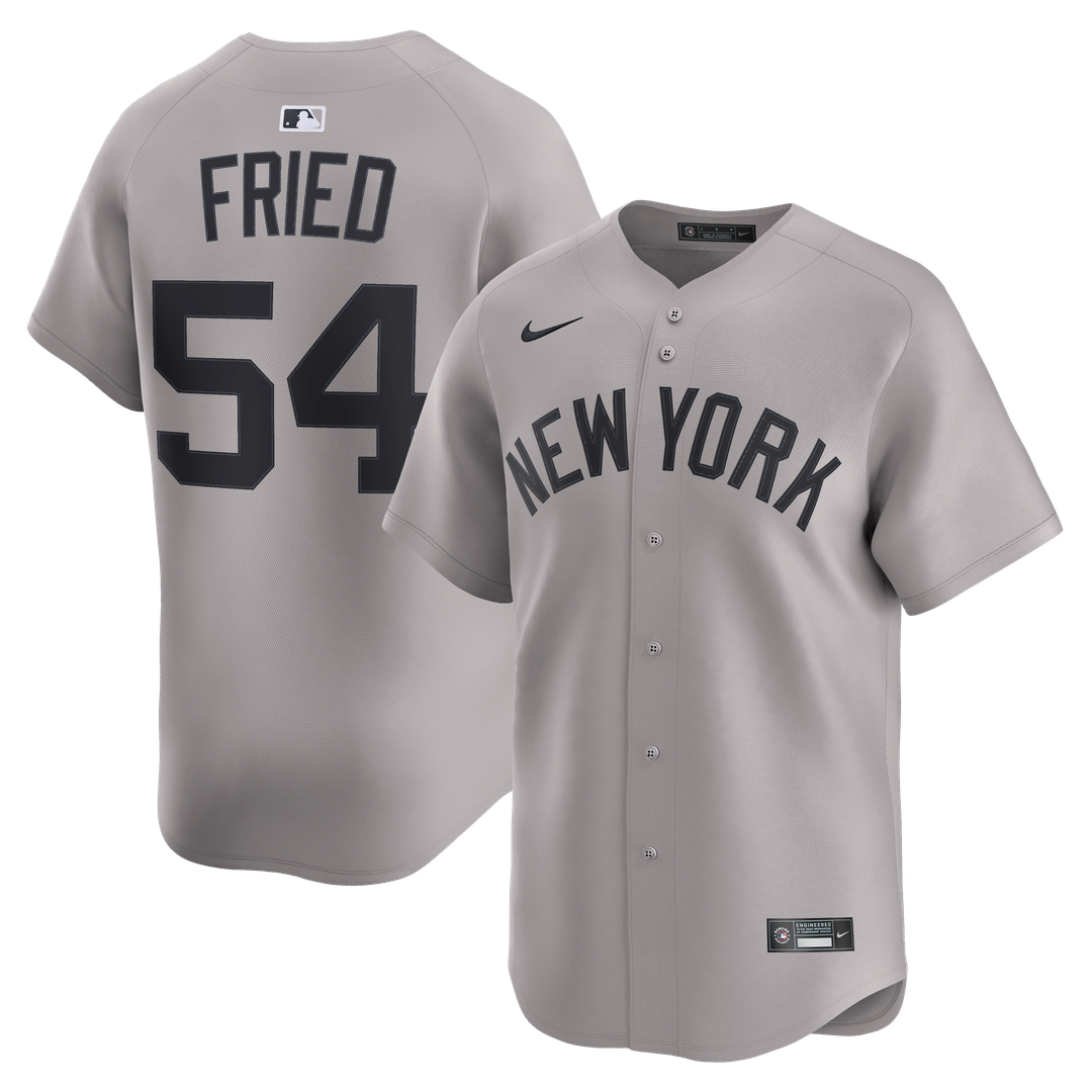 New York Yankees Max Fried Nike Home Limited Player Jersey - White