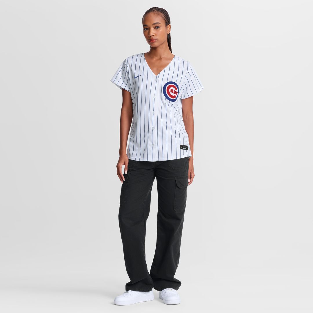 Chicago Cubs Pete Crow - Armstrong Nike Women's Home Replica Jersey - White