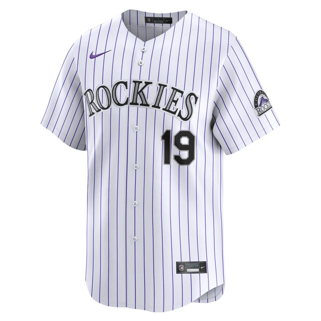 Colorado Rockies Charlie Blackmon Nike Youth Home Limited Player Jersey - White