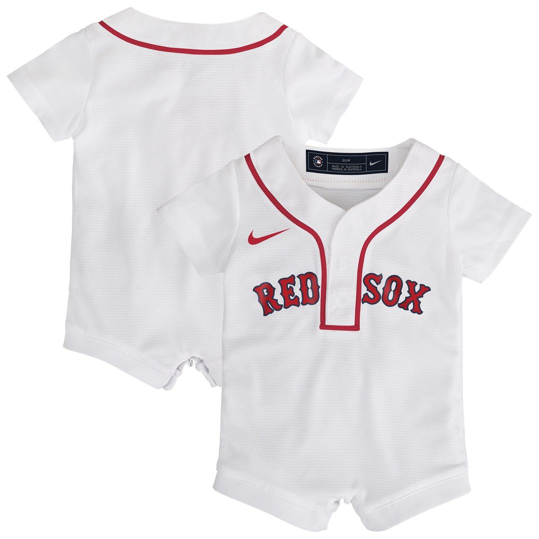 Boston Red Sox Nike Infant Alternate Replica Romper Jersey - Red