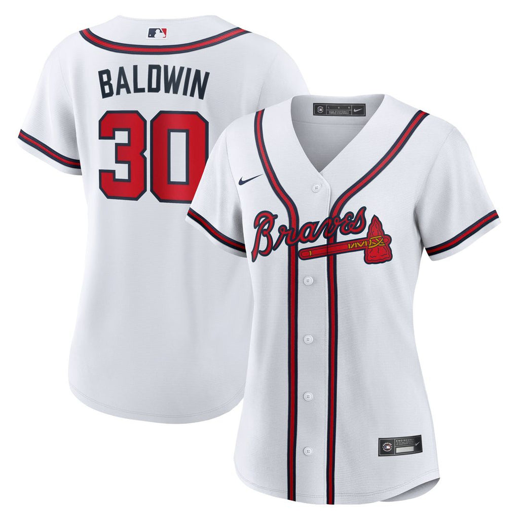 Atlanta Braves Drake Baldwin Nike Women's Home Replica Jersey - White