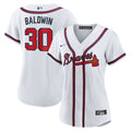 Atlanta Braves Drake Baldwin Nike Women's Home Replica Jersey - White