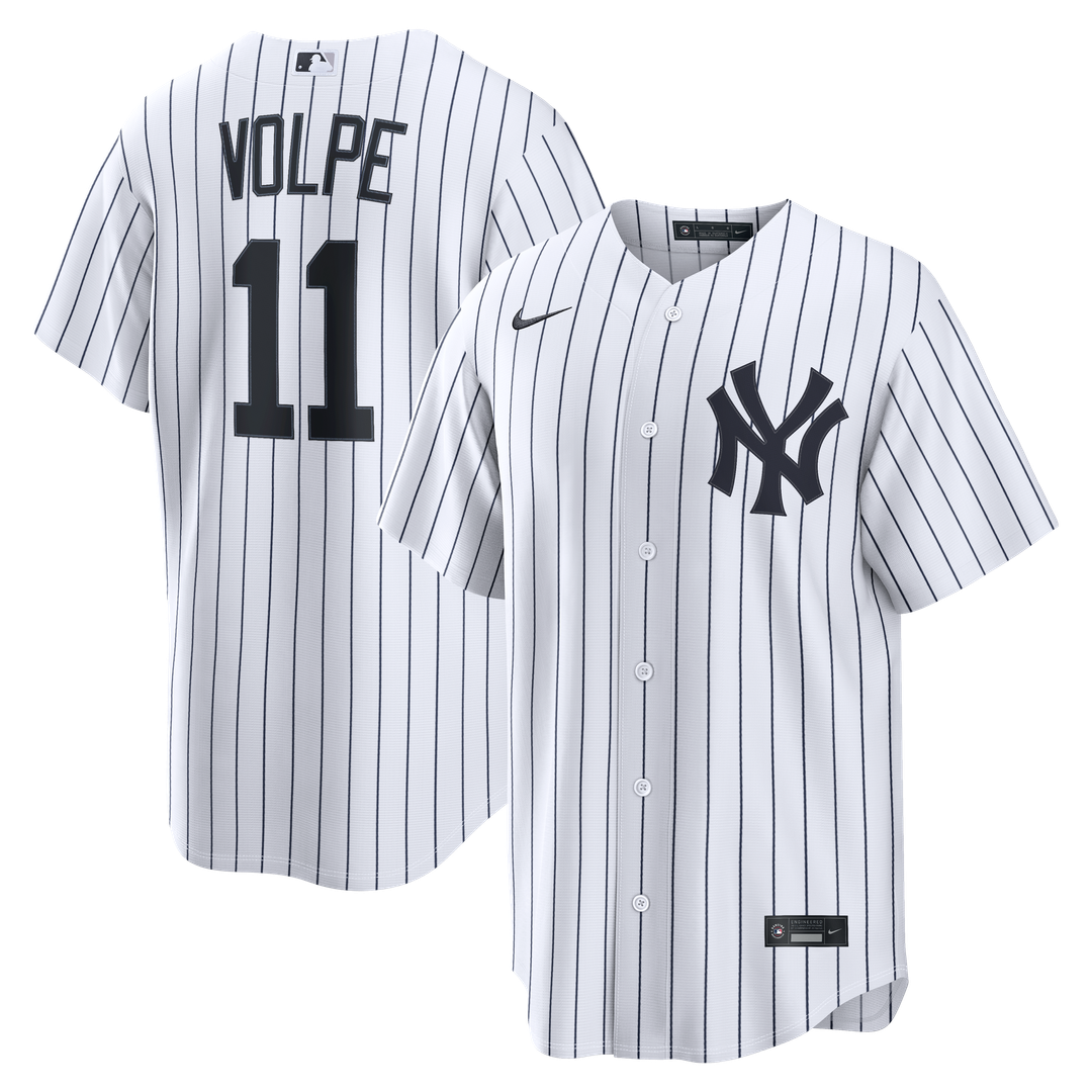 New York Yankees Anthony Volpe Nike Home Replica Jersey - White