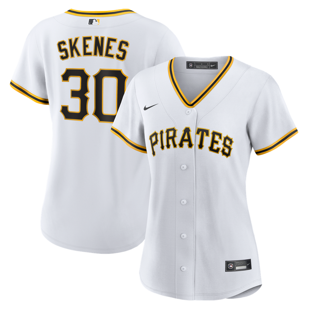 Pittsburgh Pirates Paul Skenes Nike Women's Home Replica Player Jersey - White