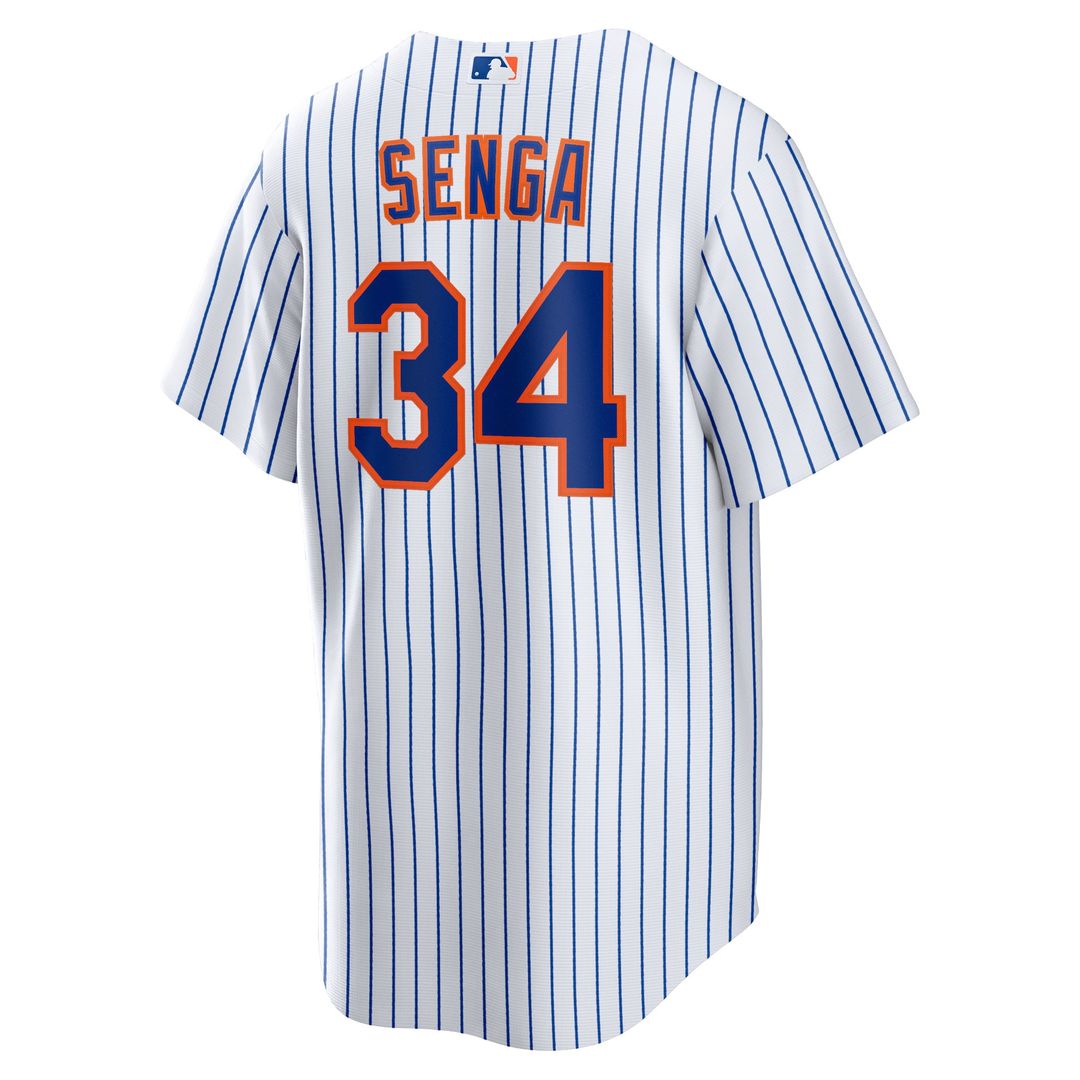 New York Mets Kodai Senga Nike Home Replica Player Jersey - White/Royal
