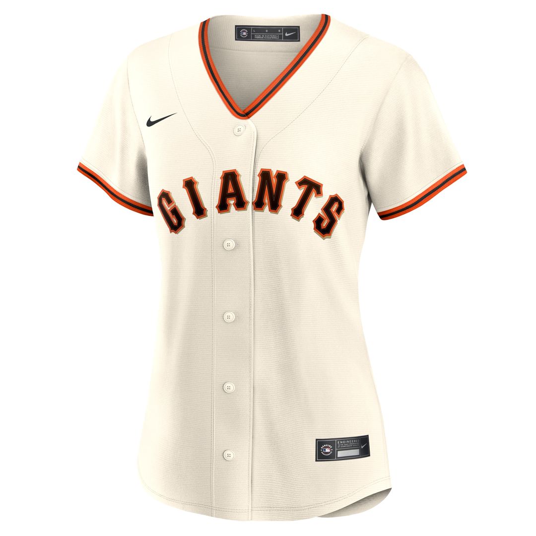 San Francisco Giants Willy Adames Nike Women's Home Replica Jersey - Cream