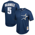 Houston Astros Jeff Bagwell Mitchell & Ness Youth Cooperstown Mesh Batting Practice Jersey - Navy