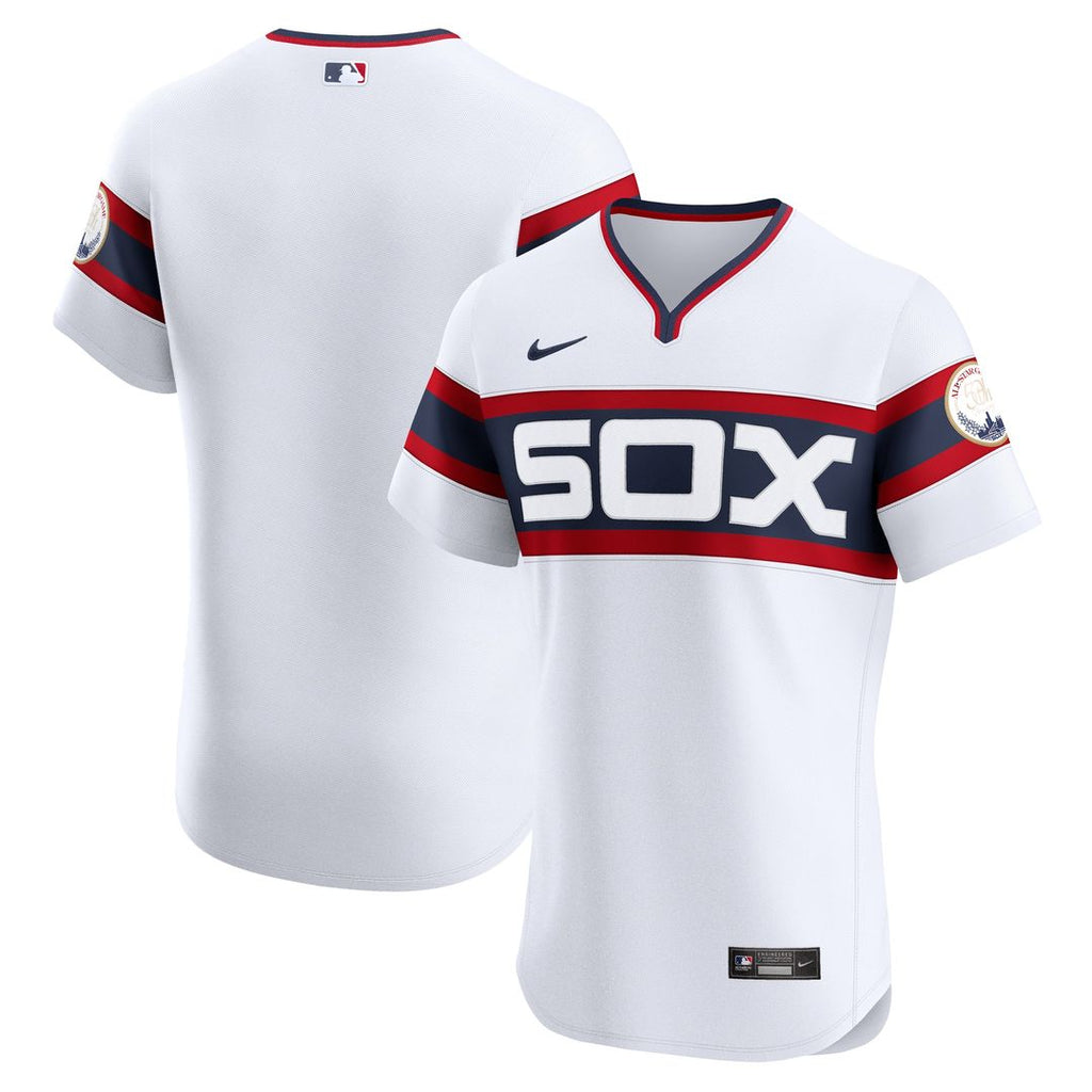 Chicago White Sox Nike Alternate Vapor Premier Elite Patch Jersey - White