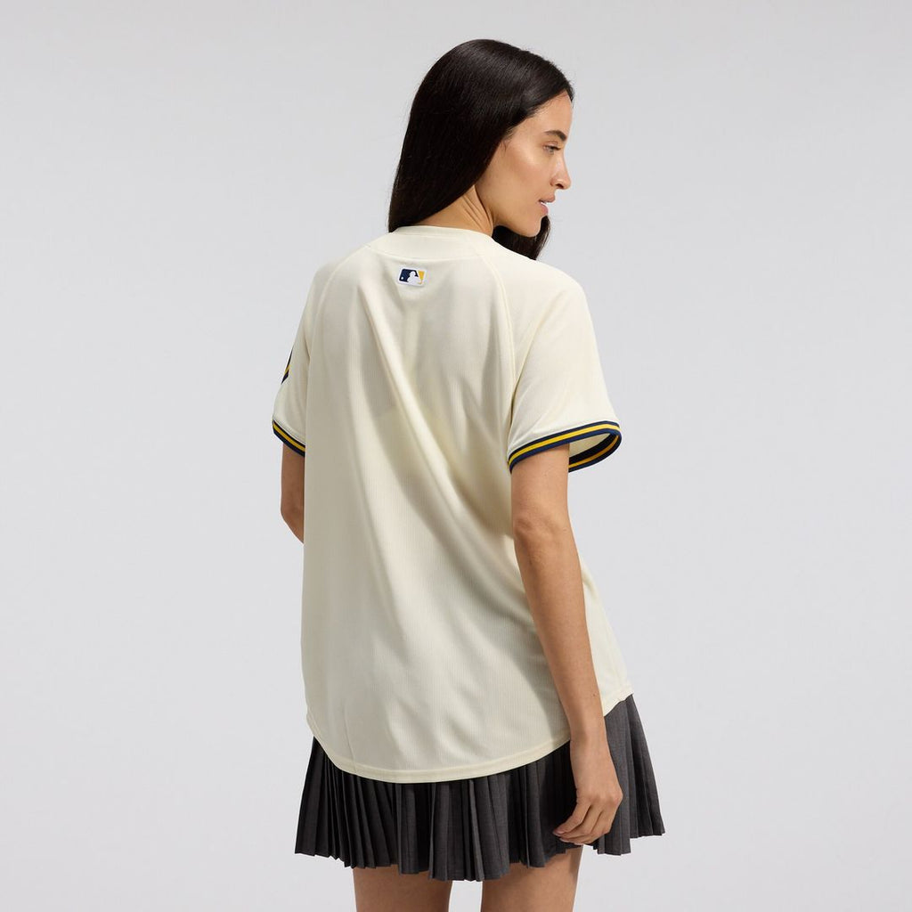 Milwaukee Brewers Nike Women's Home Limited Jersey - Cream