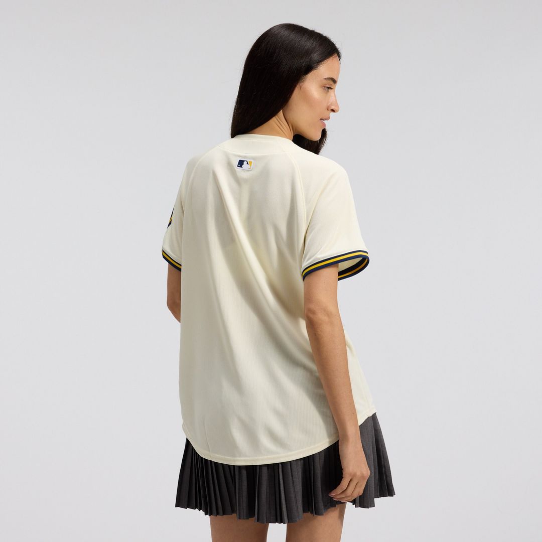 Milwaukee Brewers Nike Women's Home Limited Jersey - Cream