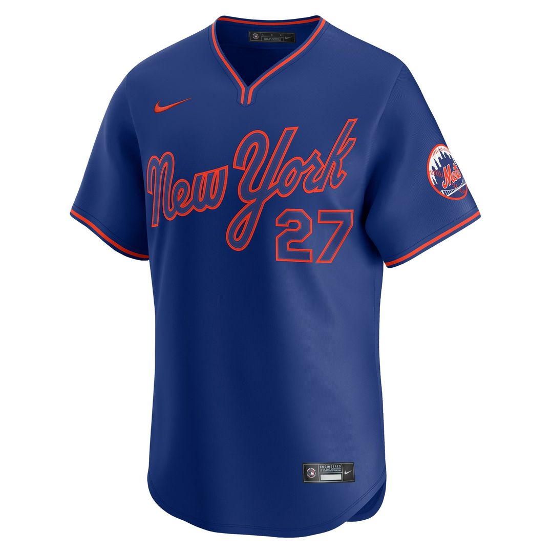 New York Mets Mark Vientos Nike All - Star Limited Jersey - Gray
