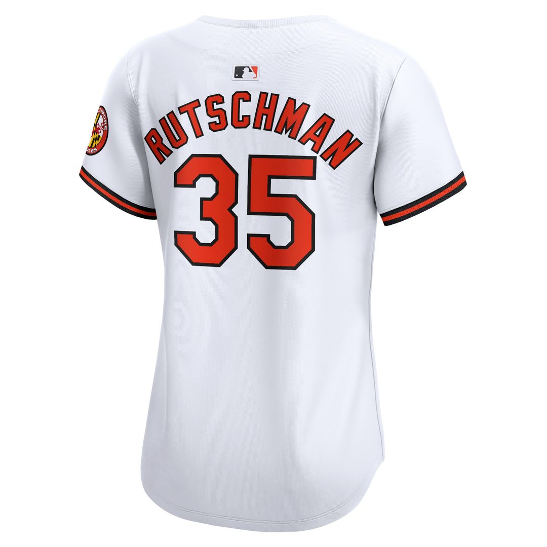 Baltimore Orioles Adley Rutschman Nike Women's Home Limited Player Jersey - White