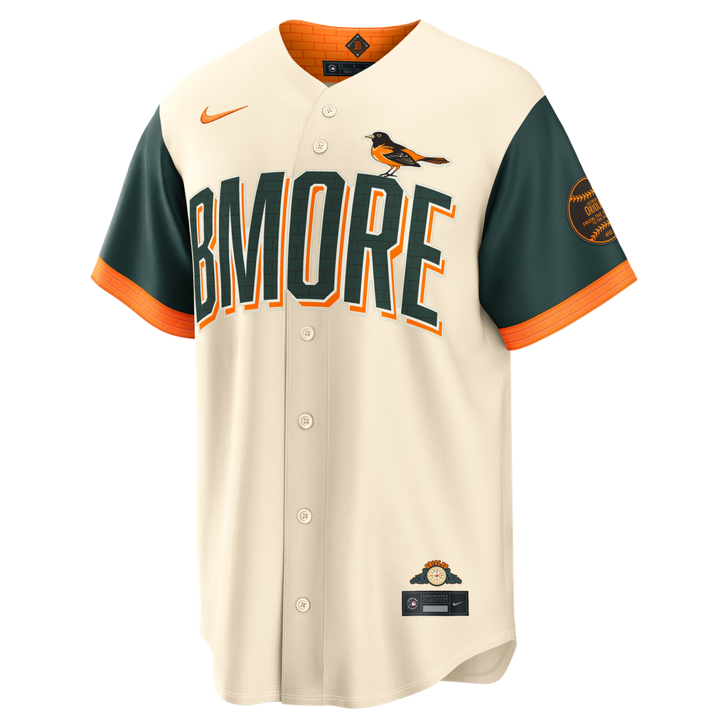 Baltimore Orioles Nike 2026 City Connect Stadium Jersey - Cream