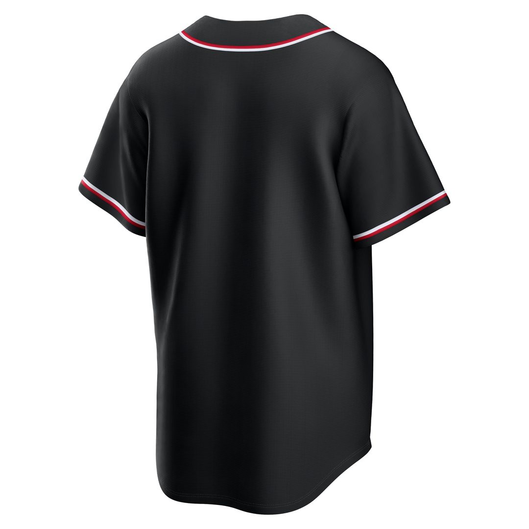 Philadelphia Phillies Nike Fashion Replica Black Out Jersey