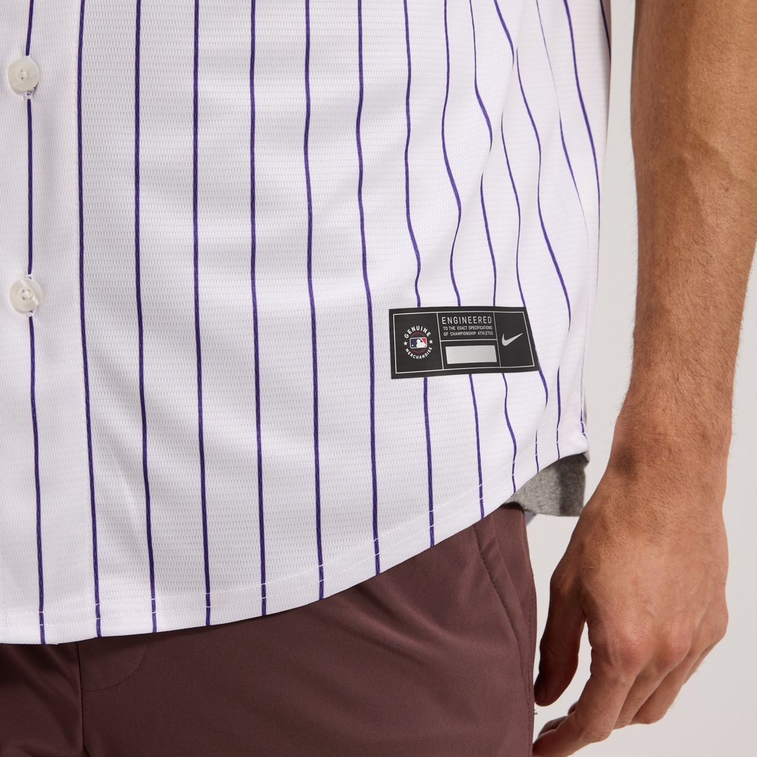 Colorado Rockies Nike Home Replica Team Jersey - White