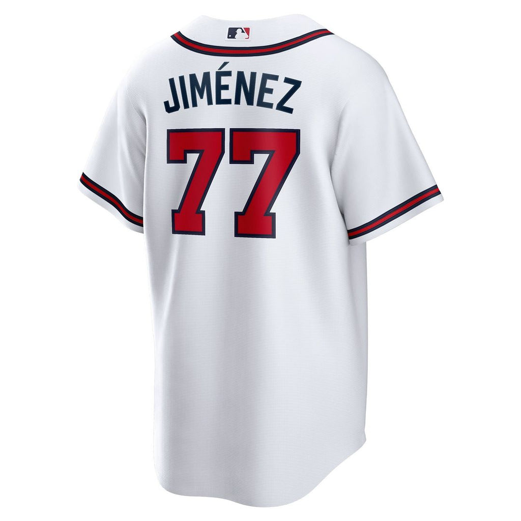 Atlanta Braves Joe Jiménez Nike Home Replica Player Jersey - White