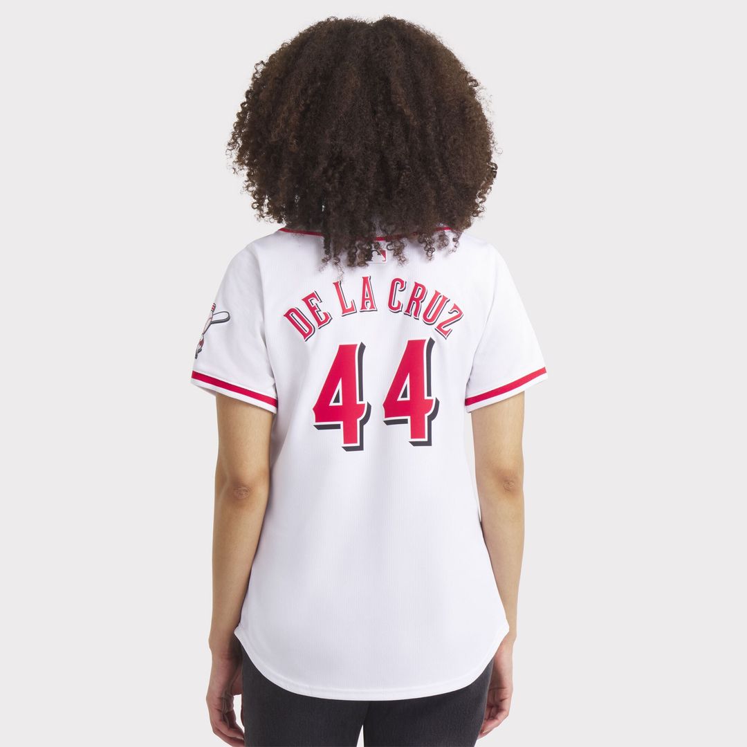 Cincinnati Reds Elly De La Cruz Nike Women's Home Limited Player Jersey – White