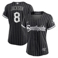 Chicago White Sox Bo Jackson Nike Women's City Connect Replica Player Jersey - Black