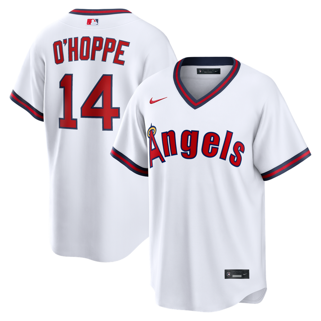 Los Angeles Angels Logan O'Hoppe Nike Alternate Replica Jersey - White