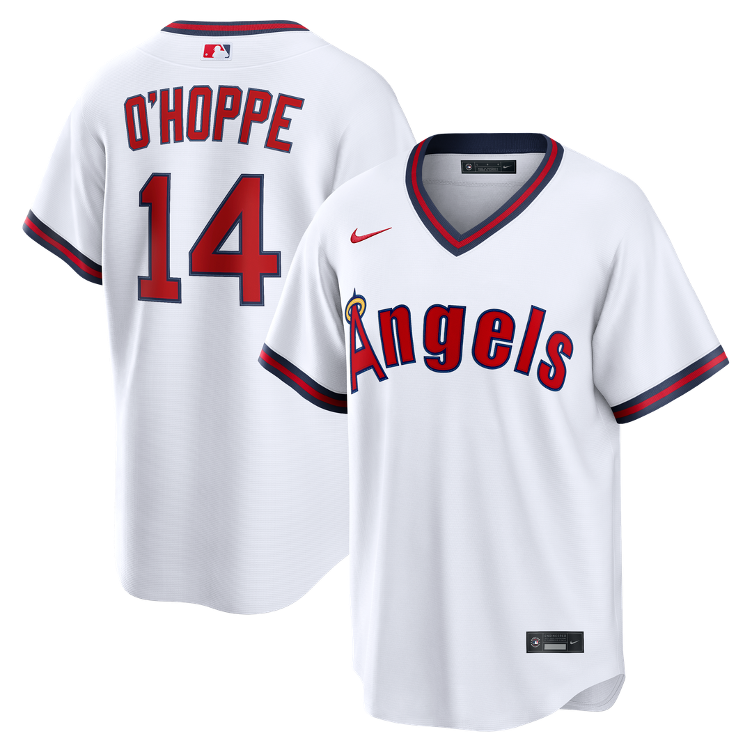Los Angeles Angels Logan O'Hoppe Nike Alternate Replica Jersey - White