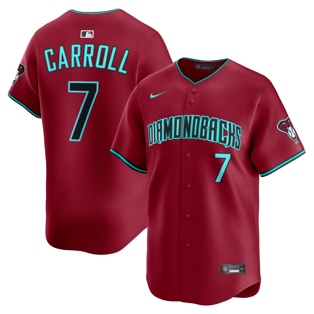 Arizona Diamondbacks Corbin Carroll Nike Alternate Limited Jersey - Red