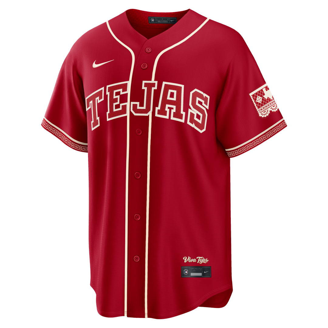 Texas Rangers Joc Pederson Nike 2026 City Connect Stadium Jersey - Red
