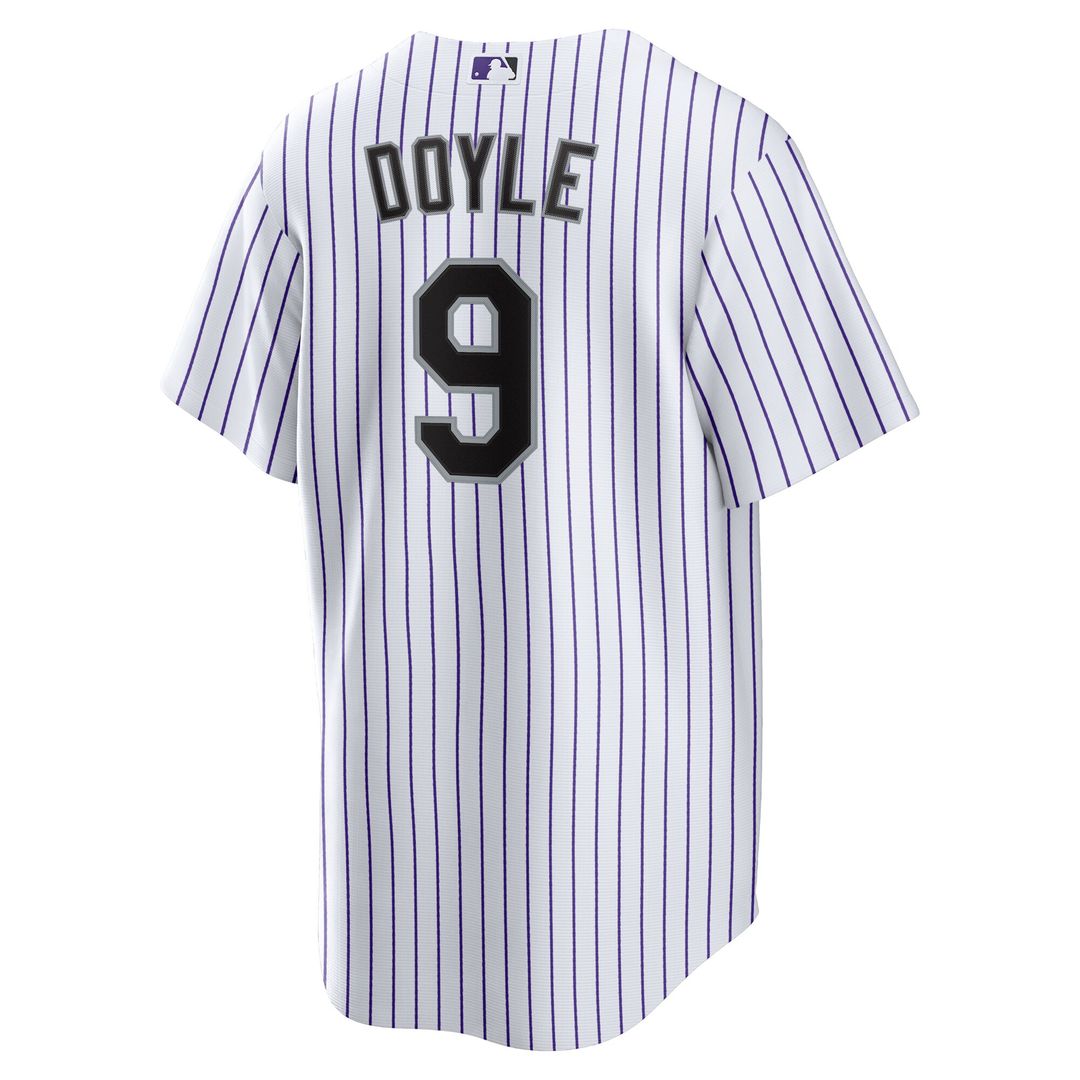 Colorado Rockies Brenton Doyle Nike Home Replica Jersey - White
