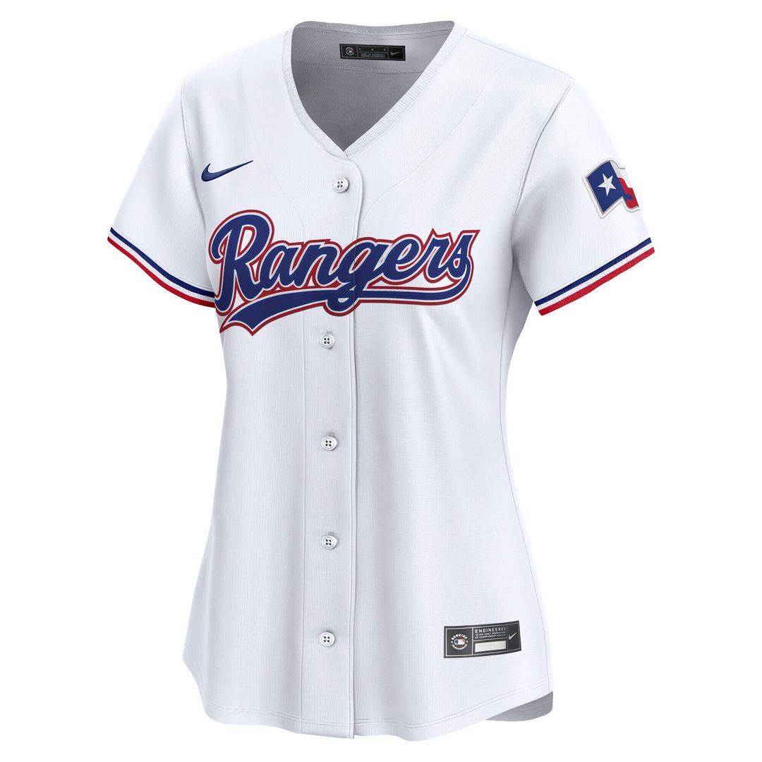 Texas Rangers Jacob deGrom Nike Women's Home Limited Player Jersey - White