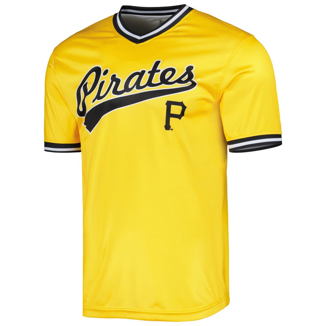 Pittsburgh Pirates Stitches Cooperstown Team Jersey - Gold