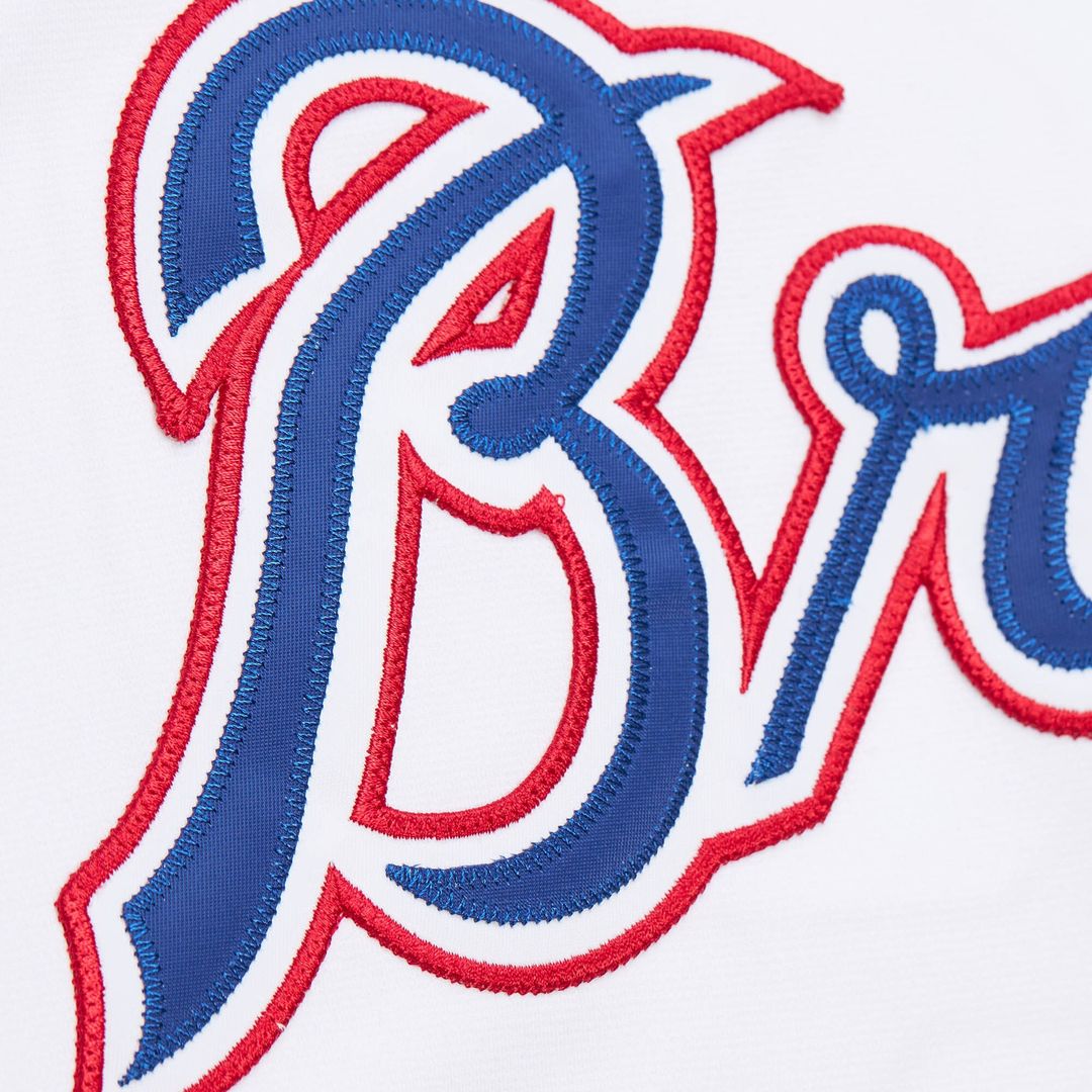 Atlanta Braves John Smoltz Mitchell & Ness 2004 Cooperstown Authentic Throwback Jersey - White
