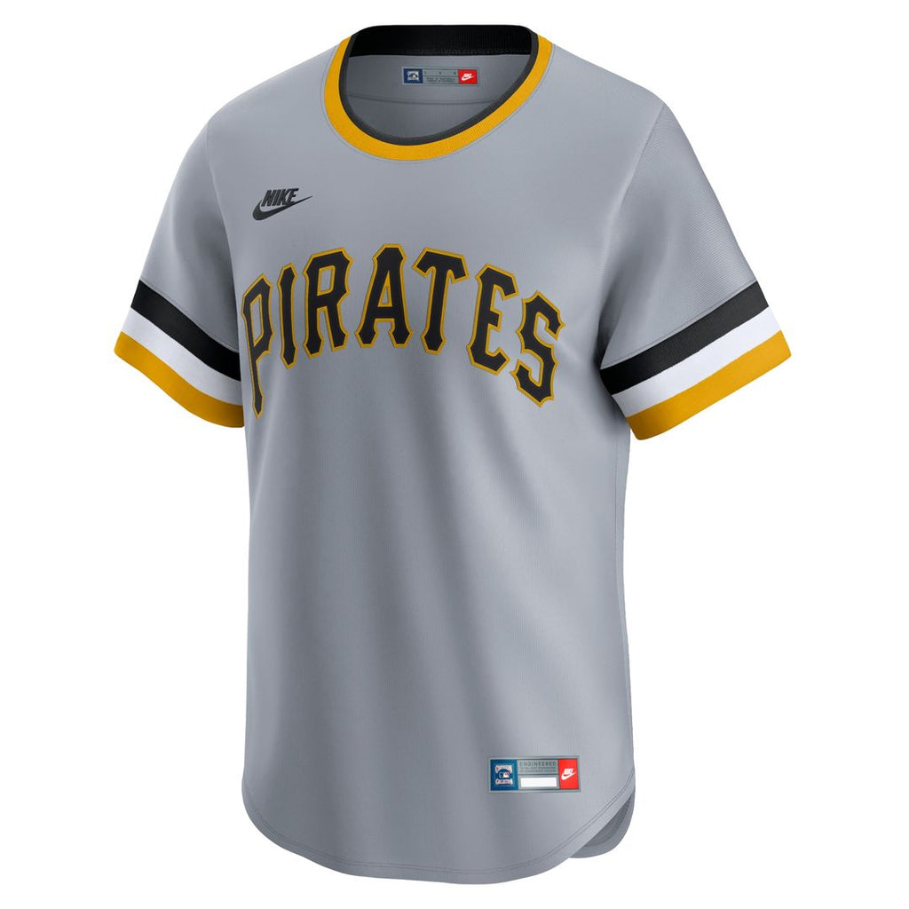 Pittsburgh Pirates Nike Cooperstown Limited Jersey - Gray