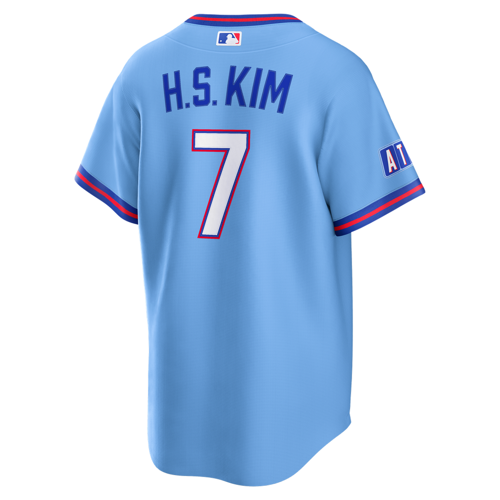 Atlanta Braves Ha - Seong Kim Nike 2026 City Connect Stadium Jersey - Powder Blue