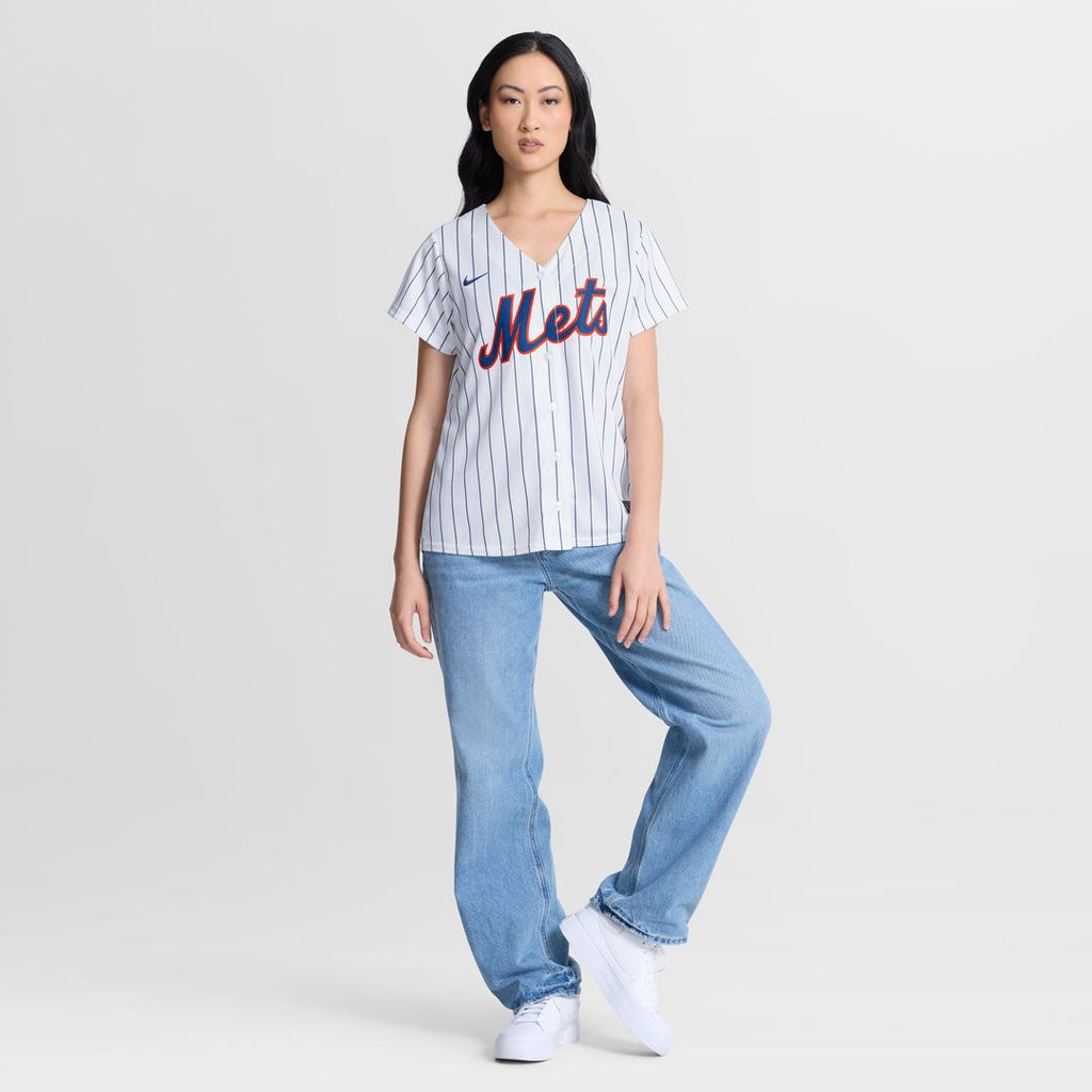 New York Mets Francisco Lindor Nike Women's Home Replica Jersey - White
