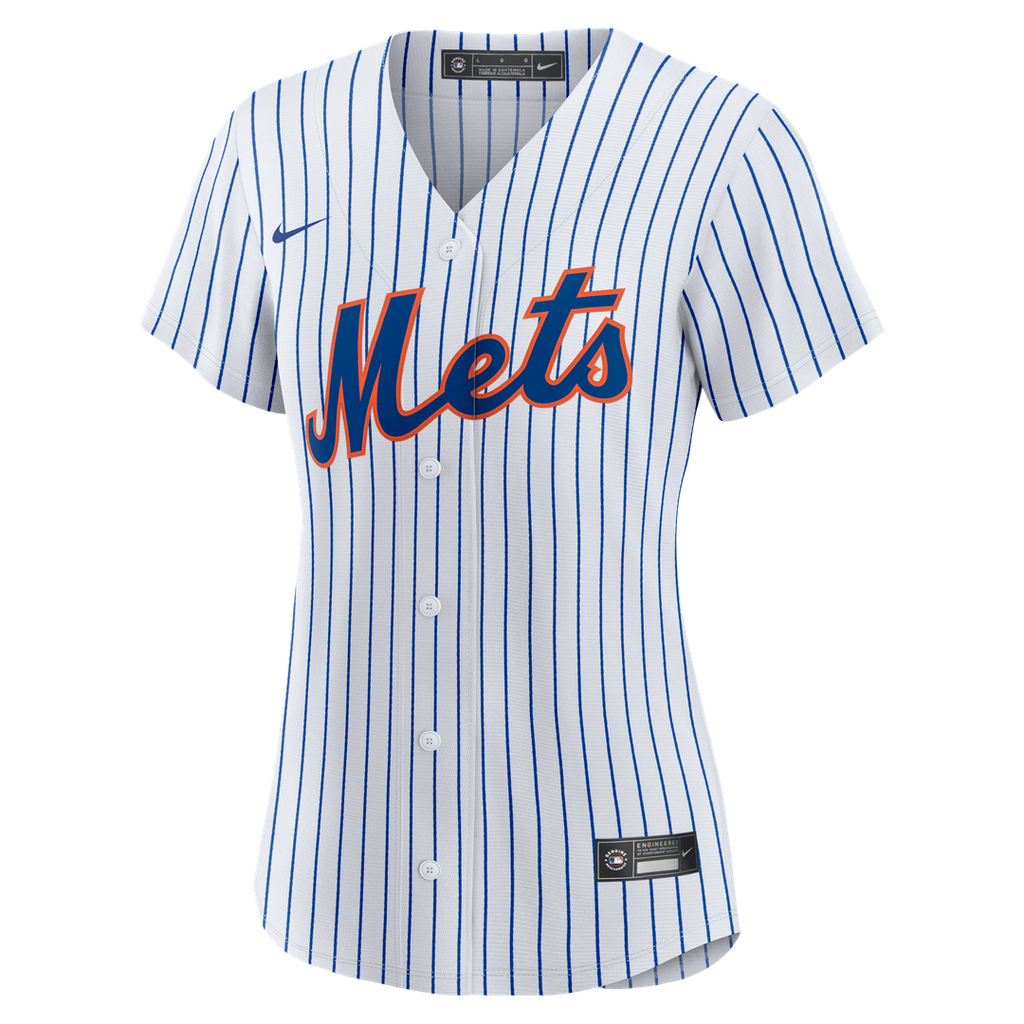 New York Mets Freddy Peralta Nike Women's Home Replica Jersey - White