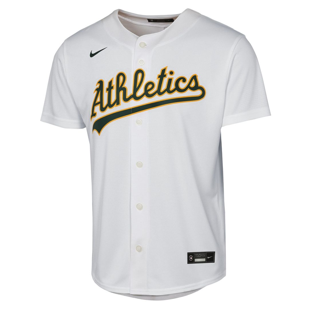 Athletics Zack Gelof Nike Youth Home Replica Player Jersey - White