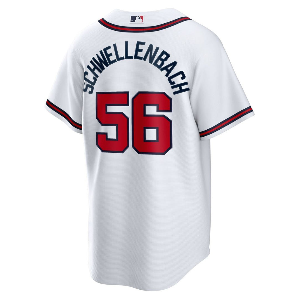 Atlanta Braves Spencer Schwellenbach Nike Home Replica Jersey - White