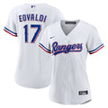 Texas Rangers Nathan Eovaldi Nike Women's Home Replica Jersey - White