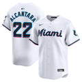 Miami Marlins Sandy Alcantara Nike Home Limited Player Jersey - White