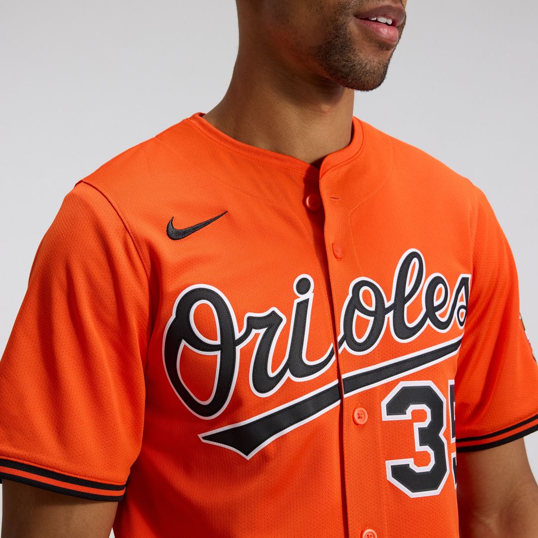 Baltimore Orioles Adley Rutschman Nike Road Limited Player Jersey - Gray