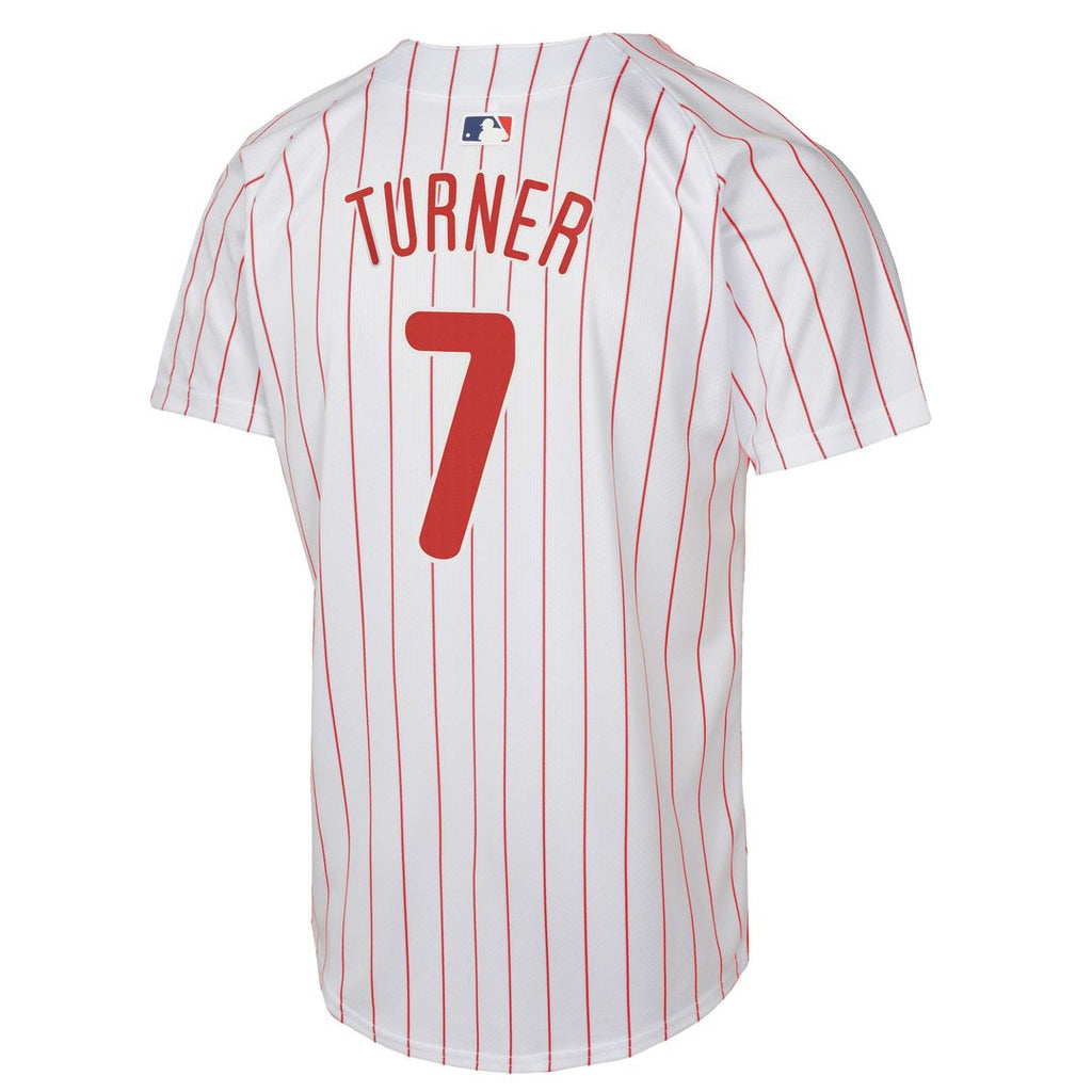 Philadelphia Phillies Trea Turner Nike Youth Home Game Player Jersey - White