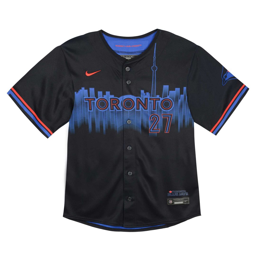 Toronto Blue Jays Vladimir Guerrero Jr. Nike Infant 2024 City Connect Limited Player Jersey - Navy