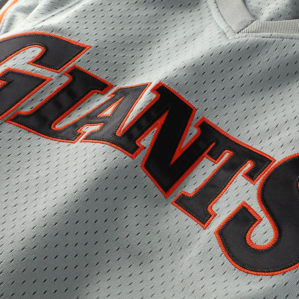 San Francisco Giants Will Clark Mitchell & Ness Authentic Batting Practice Jersey - Gray
