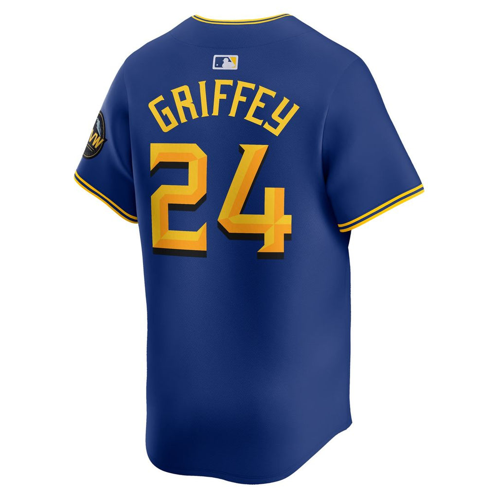 Seattle Mariners Ken Griffey Jr. Nike City Connect Retired Limited Player Jersey - Royal