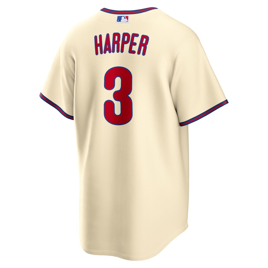 Philadelphia Phillies Bryce Harper Nike Home Replica Jersey - White