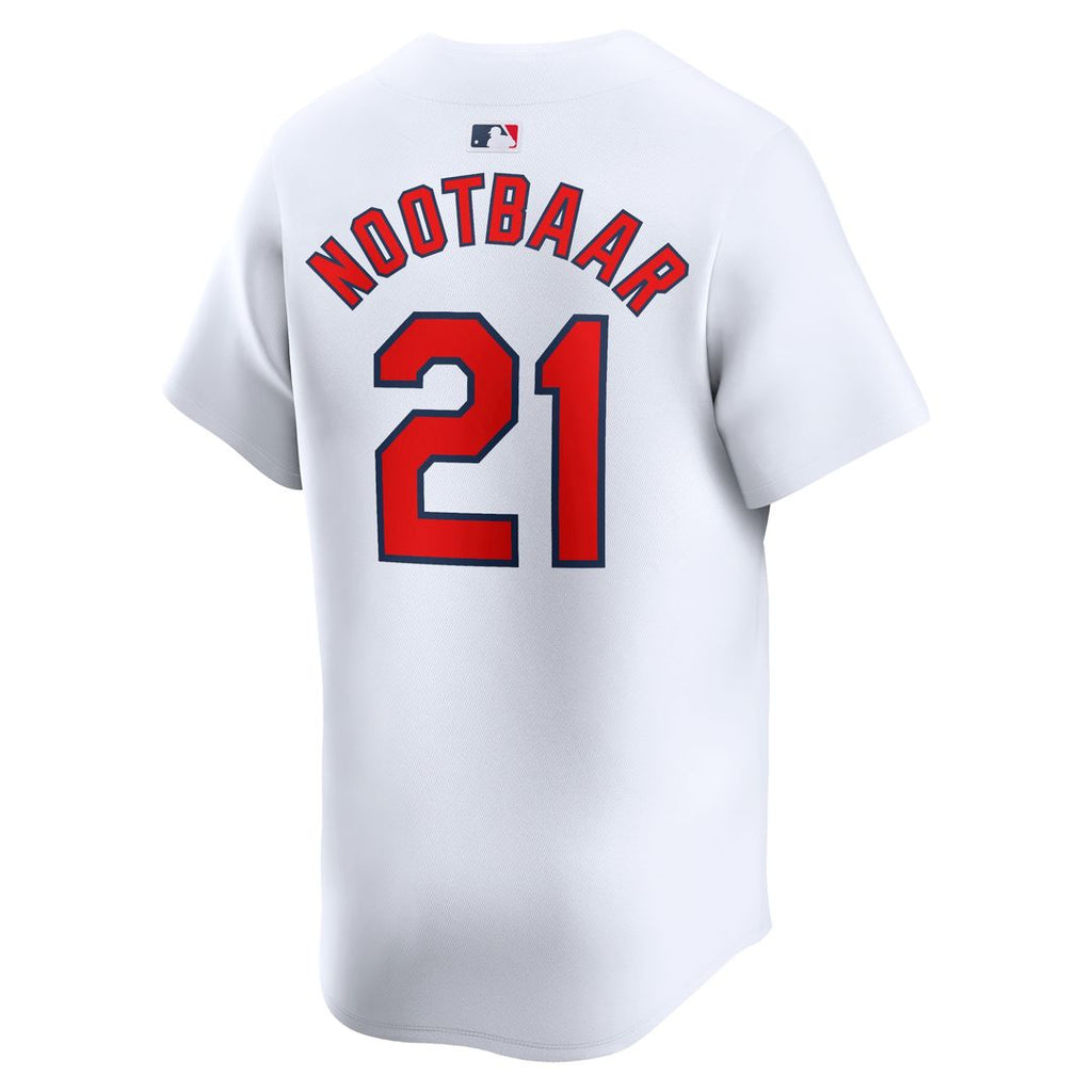 St. Louis Cardinals Lars Nootbaar Nike Home Limited Player Jersey - White